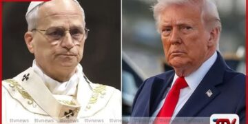 ට්‍රම්ප් සහ ලියෝ පාප් වහන්සේ අතර  වාග් යුද්ධයක්