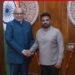 ඉන්දීය උප ජනාධිපති සහ ජනාධිපති අනුර කුමාර දිසානායක අතර නිල හමුවක්