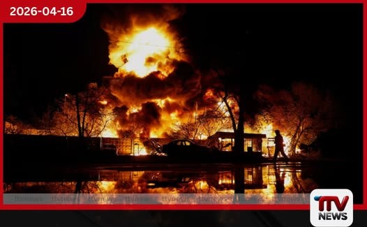 රුසියානු මිසයිල ප්රහාරවලින් කියෙව් ඇතුළු නගර කිහිපයකට හානි