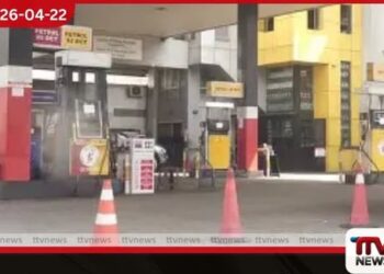 කැස්බෑව ඉන්ධන හලක උණුසුම් තත්ත්වයක්