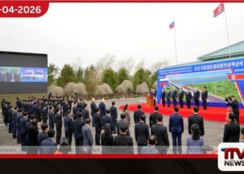 රුසියාව සහ උතුරු කොරියාව  යා කරන නව මහාමාර්ග පාලම  ජූනි මාසයේදී විවෘත කිරීමට සැරසෙයි