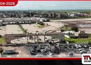 ඉරාකය සහ සිරියාව අතර  ප්‍රධාන දේශසීමා පිවිසුමක්