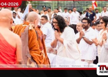 ලෝක සාම පාගමනට  අග්‍රාමාත්‍ය හරිනි අමරසූරිය එක්වෙයි