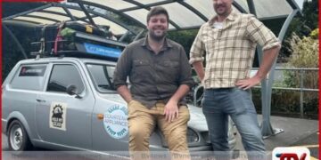 ලන්ඩනයේ සිට කේප්ටවුන් දක්වා  රෝද තුනෙන් ගිය  තරුණයන් දෙදෙනෙකු  මුහුණ දුන් මරණීය අභියෝගය