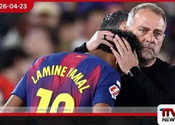 සෙල්ටා විගෝ පරදා  බාර්සිලෝනා ජයග්‍රහණය තහවුරු කරයි ලැමීන් යමාල් ආබාධයකට ලක්වෙයි