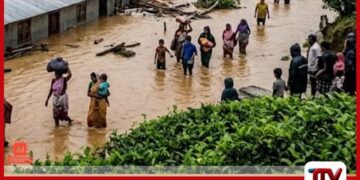 අධික වර්ෂාවෙන් හැටන් – දික්ඔය වතු නිවාස 50ක්  ජලයෙන් යට වෙයි