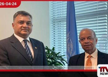 එක්සත් ජාතීන්ගේ ජ්‍යෙෂ්ඨ නිලධාරීන් සහ  ශ්‍රී ලංකා ආරක්ෂක ලේකම්වරයා  අතර නිව්යෝර්ක් නුවරදී  විශේෂ සාකච්ඡාවක්