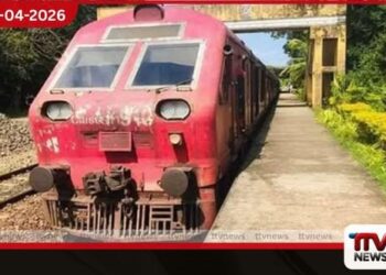 පීලි පැනීමට ලක්වූ  ‘සාගරිකා’ දුම්රිය  යළි පීලිගත කෙරේ