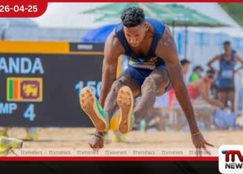 ආසියානු වෙරළ ක්‍රීඩා උළෙලේදී  ශ්‍රී ලංකාවට  ලෝකඩ පදක්කමක්