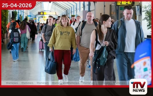 ශ්‍රී ලංකාවට පැමිණි  සංචාරකයින් සංඛ්‍යාව  අටලක්ෂ හතළිස් දහස ඉක්මවයි