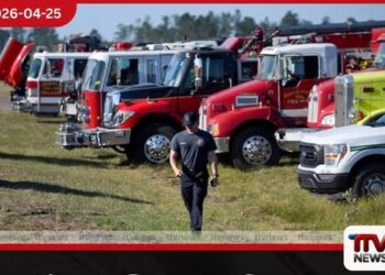 අමෙරිකානු ගිණිකොණදිග කලාපයේ  දරුණු ලැව්ගිනි  ජෝර්ජියා ප්‍රාන්තයට  දැඩි දේපළ හානි