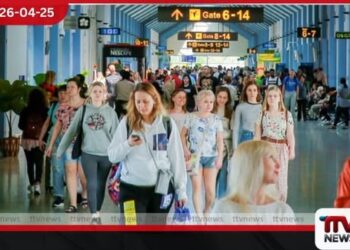 වසරේ මේ දක්වා  මෙරටට පැමිණි සංචාරකයින්  සංඛ්‍යාව ලක්ෂ 8 ඉක්මවයි