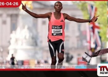 ලන්ඩන් මැරතන් පිටියේ  ඓතිහාසික වාර්තාවක්