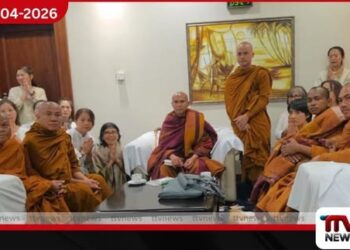 සාම පාගමනට සහභාගී වූ  භික්ෂූන් වහන්සේ දිවයිනෙන් පිටව යයි