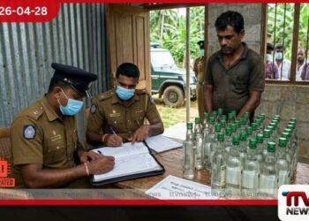 නීතිවිරෝධී මත්පැන් සමඟ  සැකකරුවෙකු  ජාඇලදී අත්අඩංගුවට