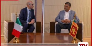 ශ්‍රී ලංකාවේ  ඉතාලි තානාපති සහ  ආරක්ෂක ලේකම් අතර  විශේෂ හමුවක්