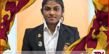 චීන වැලි තලාව මත  සිංහ ධජය ඉහළටම ඔසවමින්  ශ්‍රී ලාංකේය දිරිය දියණියක  කළ විස්මිත හපන්කම