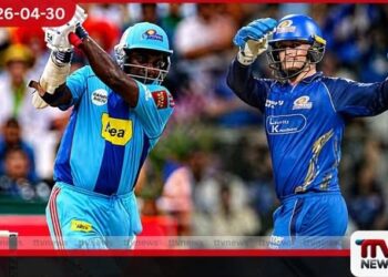 වසර 18ක සනත්ගේ වාර්තාව අලුත් වෙයි මුම්බායි ඉන්දියන්ස් වෙනුවෙන් වේගවත්ම ශතකය රයන් රිකෙල්ටන් නමින්