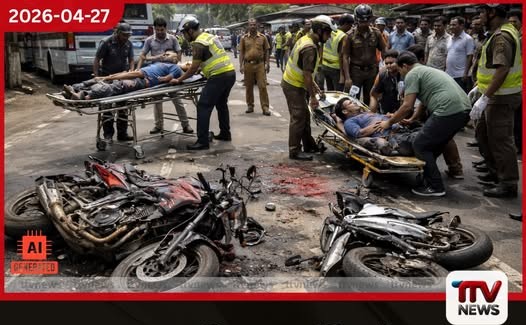 නානුඔය හන්දියේ යතුරුපැදි දෙකක් ගැටෙයි