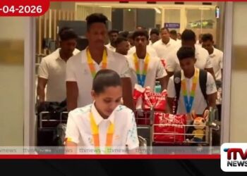 ආසියා වෙරළ ක්‍රීඩා උළෙලේදී  ලක්මව පදක්කමින් සැරසූ  මලල ක්‍රීඩා කණ්ඩායම දිවයිනට