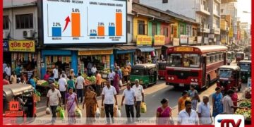 කොළඹ පාරිභෝගික උද්ධමනය  අප්‍රේල් මාසයේදී සියයට 5.4ක් දක්වා  ශීඝ්‍රයෙන් ඉහළට