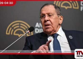 රුසියානු  විදේශ අමාත්‍ය සර්ජි ලැව්රොව්  ලබන මස  ඉන්දියාවේ සංචාරයක