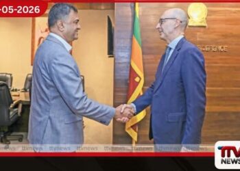 ඉතාලි තානාපතිවරයා  ශ්‍රී ලංකාවේ ආරක්ෂක ලේකම්  හමුවෙයි