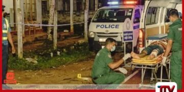 කටුගස්තොට ගුහාගොඩ ප්‍රදේශයේ  වෙඩි තැබීමකින් පුද්ගලයෙකුට තුවාල
