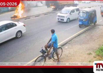 රියැදුරාගේ ක්‍රියාවෙන්  මහා විනාශයක් වැළකේ
