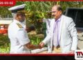 ආරක්ෂක නියෝජ්‍ය අමාත්‍යවරයා  වෙරළාරක්ෂක බලකා මූලස්ථානයේ  නිරීක්ෂණ චාරිකාවක