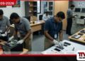රහස් පොලිස් කණ්ඩායමක්  මහා භාණ්ඩාගාරයට  පරිගණක යන්ත්‍ර සහ  විද්‍යූත් උපකරණත් පරීක්‍ෂා කරයි