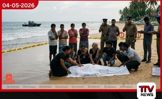 කටුකුරුන්දේදී දියේ ගිලී  අතුරුදන් වූ එක්දරු පියාගේ සිරුර  වෙරළට ගොඩගසයි