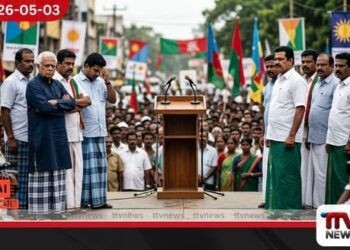 උතුරේ අලුත් දේශපාලන  සන්ධානය අගාධයට  බල අරගලය නිසා  දෙමළ පක්ෂ අතර සීතල යුද්ධයක්