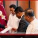 විධායකය අධිකරණයට  අතපෙවීම් කරන බවට  චෝදනා කරමින්  සජබෙන් කතානායකට යෝජනාවක්