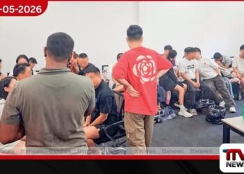 මීගමුවේ සැඟවී සිටි  චීන්නු 37 දෙනා  චීනයෙන් පැමිණ කුදලාගෙන යයි