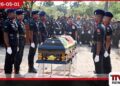 දුම්රිය අනතුරෙන් මියගිය  ලාන්ස් කොප්‍රල් මරියලුජිසන්  පූර්ණ හමුදා ගෞරව සහිතව  අවසන් ගමන් යයි