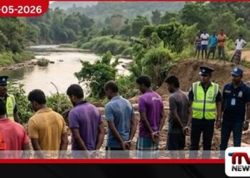 නොර්වුඩ් ප්‍රදේශයේ  අනවසරයෙන් මැණික් ගැරූ  හත්දෙනෙකු අත්අඩංගුවට