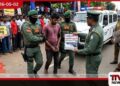 කිලිනොච්චිය  මැයි දින රැලියට  ප්ලාස්ටික් පිස්තෝලයක් රැගෙන ආ  අයෙක් අත්අඩංගුවට