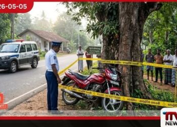 වීරඹුගෙදරදී යතුරුපැදියක්  පාලනය කරගත නොහැකිව  ගසක ගැටීමෙන්  55 හැවිරිදි පුද්ගලයෙකු මරුට
