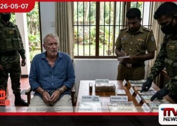උණවටුනේදී මත්ද්‍රව්‍ය සහ  විදෙස් මුදල් සමඟ  73 හැවිරිදි  බ්‍රිතාන්‍ය ජාතිකයෙකු දැලේ