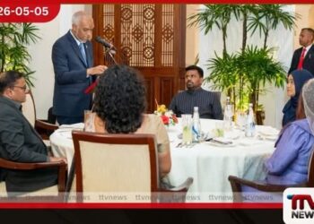මාලදිවයින් ජනාධිපතිවරයා  වෙනුවෙන්  ජනපතිගෙන්  විශේෂ රාත්‍රී භෝජන සංග්‍රහයක්