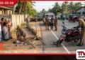 මඟ අයිනේ ගමන් කළ  වයෝවෘද්ධ කාන්තාවක  යතුරුපැදියක ගැටී මරුට