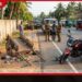මඟ අයිනේ ගමන් කළ  වයෝවෘද්ධ කාන්තාවක  යතුරුපැදියක ගැටී මරුට