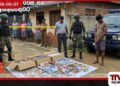 නීතිවිරෝධී සිගරට් 20,600ක් සමඟ  සැකකරුවෙකු  ගණේමුල්ලේදී අත්අඩංගුවට