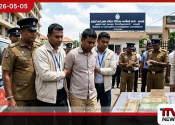 රුපියල් ලක්ෂ 2ක  අල්ලසක් ලබාගැනීමේ සිද්ධියකට සම්බන්ධව  පලාගිය පොලිස් කොස්තාපල්වරයා  අත්අඩංගුවට