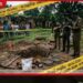 පුරාවස්තු කැණීමේ  නිරත වූ පුද්ගලයෙකු  කන්තලේදී  අත්අඩංගුවට