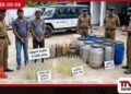 නීතිවිරෝධී මත්පැන් සහ  ගෝඩා තොගයක් සමඟ  සැකකරුවන් දෙදෙනෙකු  පමුණුගමදී අත්අඩංගුවට