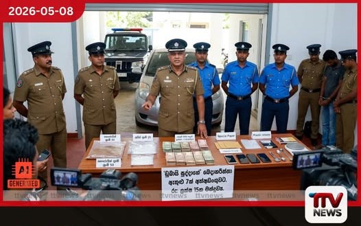 ඩුබායි සුද්දාගේ ප්‍රධාන ගෝලයෙකු  ඇතුළු 7ක් බණ්ඩාරගමදී දැලේ රුපියල් ලක්ෂ 15ක  මත්ද්‍රව්‍යත් අත්අඩංගුවට