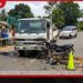 මිනුවන්ගොඩදී ලොරියක් සහ  යතුරුපැදියක් ගැටී  තරුණයෙක් මරුට කුඩා දරුවෙකුටත් බරපතළයි