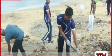 ක්ලීන් ශ්‍රී ලංකා මෙහෙයුම වත්තලට  ප්‍රීතිපුර වෙරළ තීරය පිරිසිදු කිරීමේ  දැවැන්ත වැඩසටහනක්